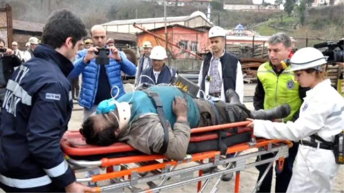 Maden Ocağında Acil Tahliye Tatbikat