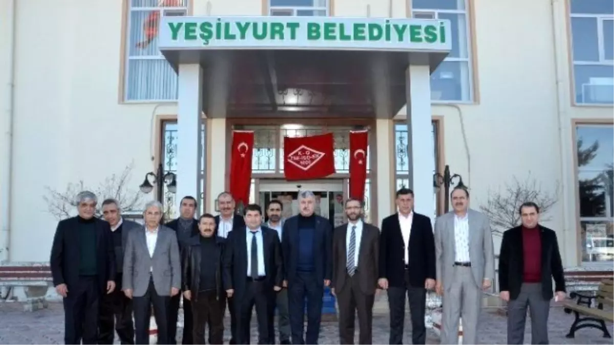 Müsiad Yönetim Kurulundan Yeşilyurt Belediyesine Ziyaret