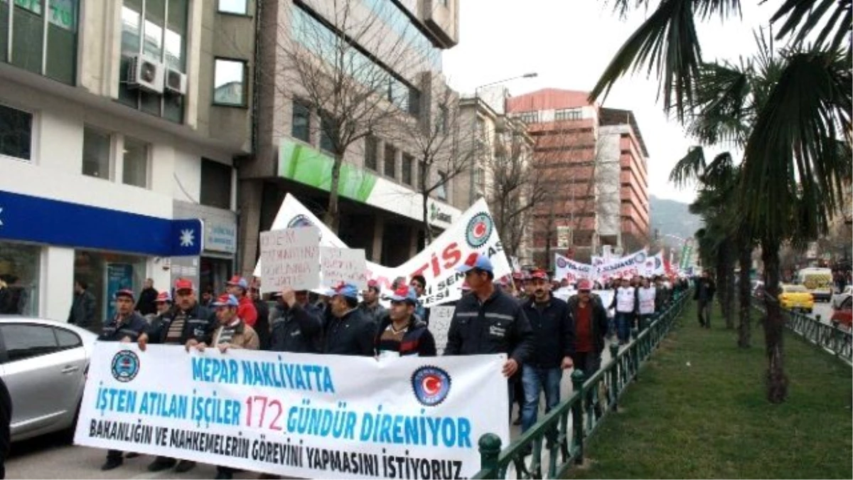 Türk-iş, Kıdem Tazminatı İçin Tabutla Yürüdü