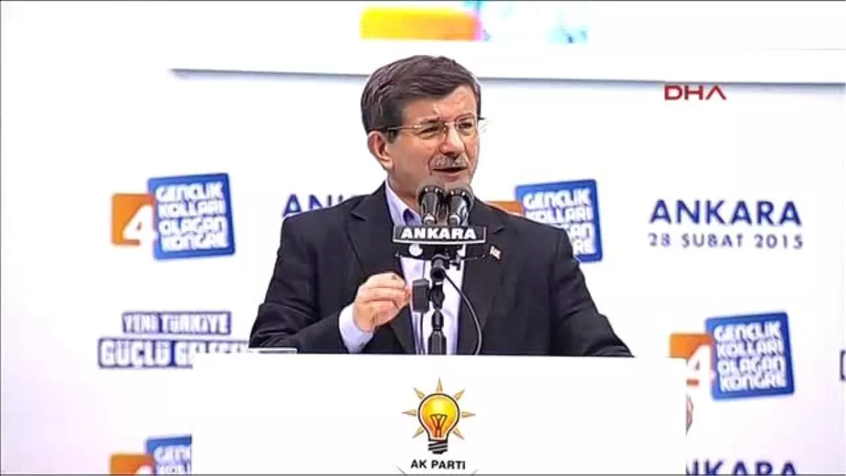 1başbakan Davutoğlu Türkiye\'de Şiddetin, Silahın Dili Sona Erecek Demokratik Siyasetin Önü...