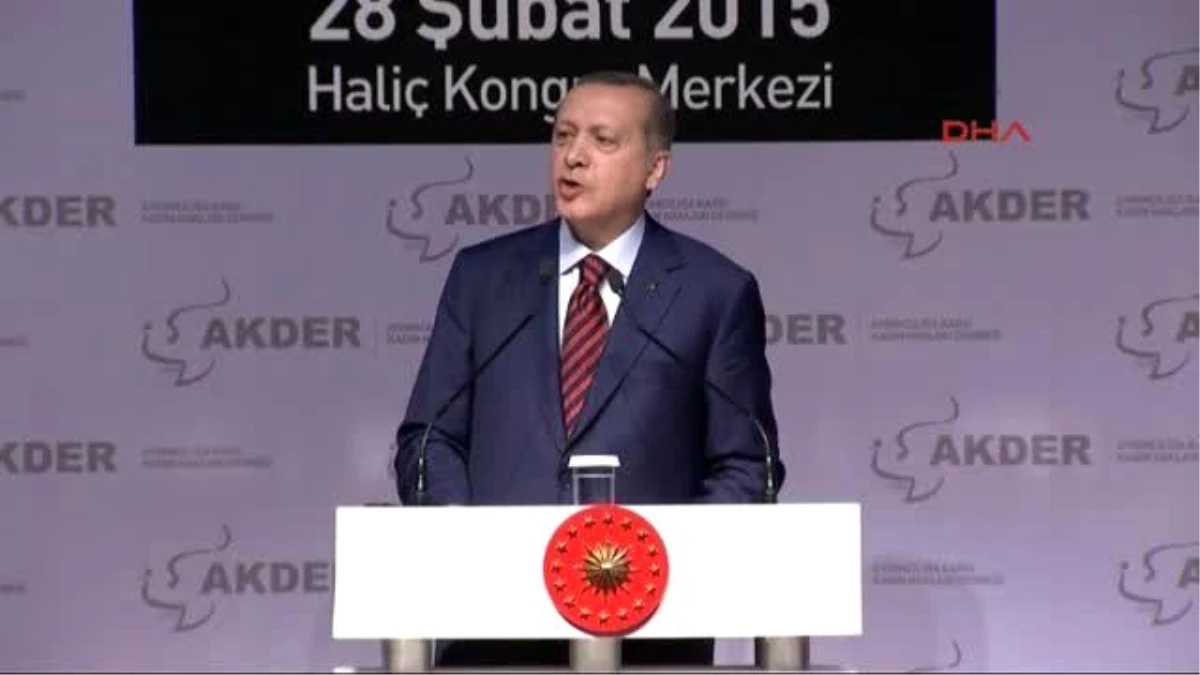 1cumhurbaşkanı Erdoğan 28 Şubat\'lar Bin Yıl Sürmez Programında Konuştu