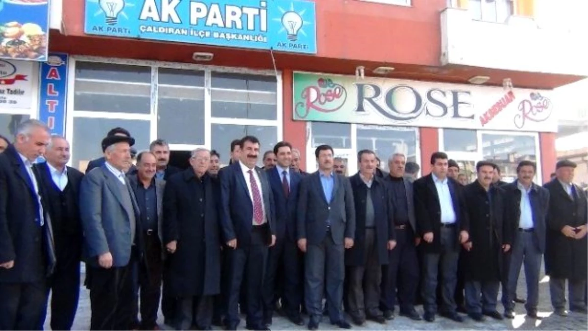 AK Parti Van Milletvekili Aday Adayı Nihat Çelik Bir Günde 7 İlçe Gezdi