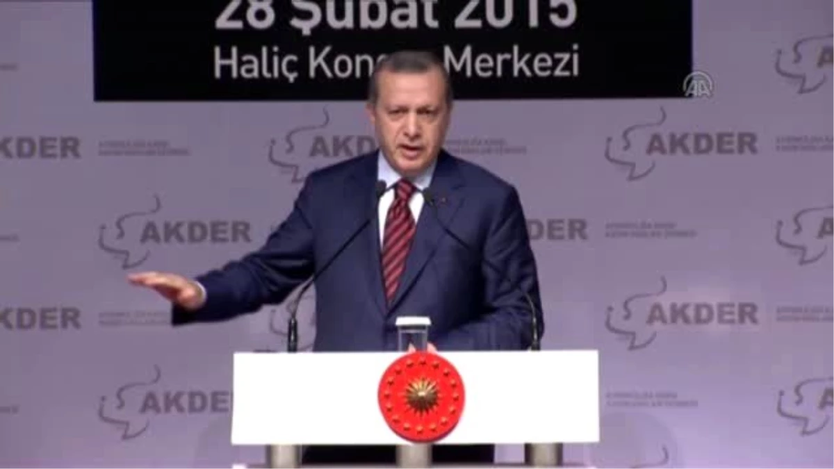 Cumhurbaşkanı Recep Tayyip Erdoğan - Akder Toplantısı (3)