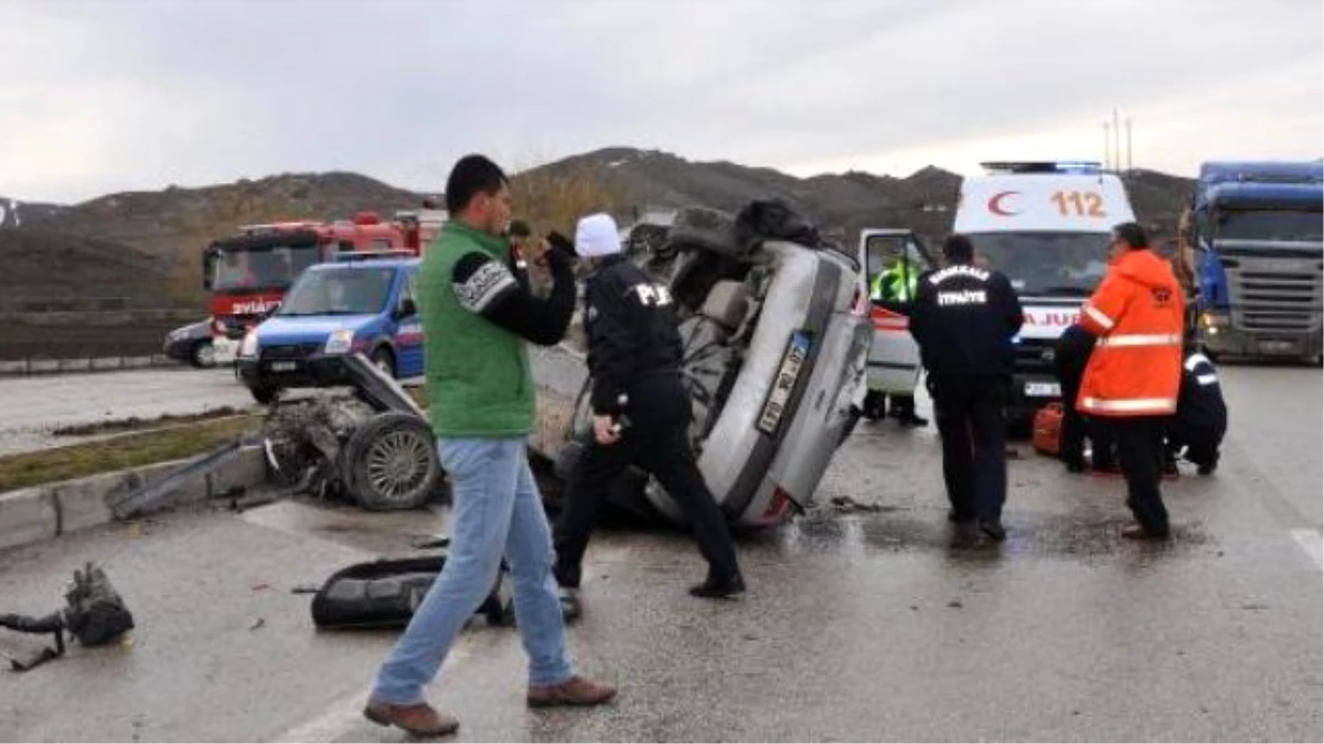 Kırıkkale \'De Kaza: 4 Yaralı