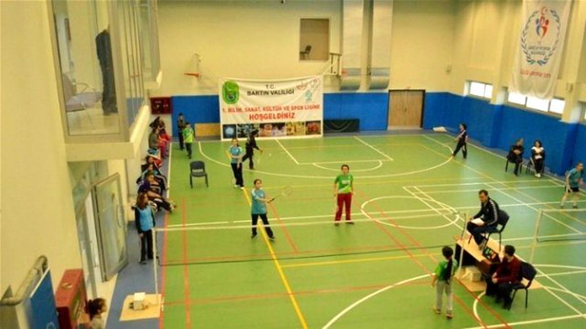 Bartın\'da Badminton Müsabakaları Sona Erdi