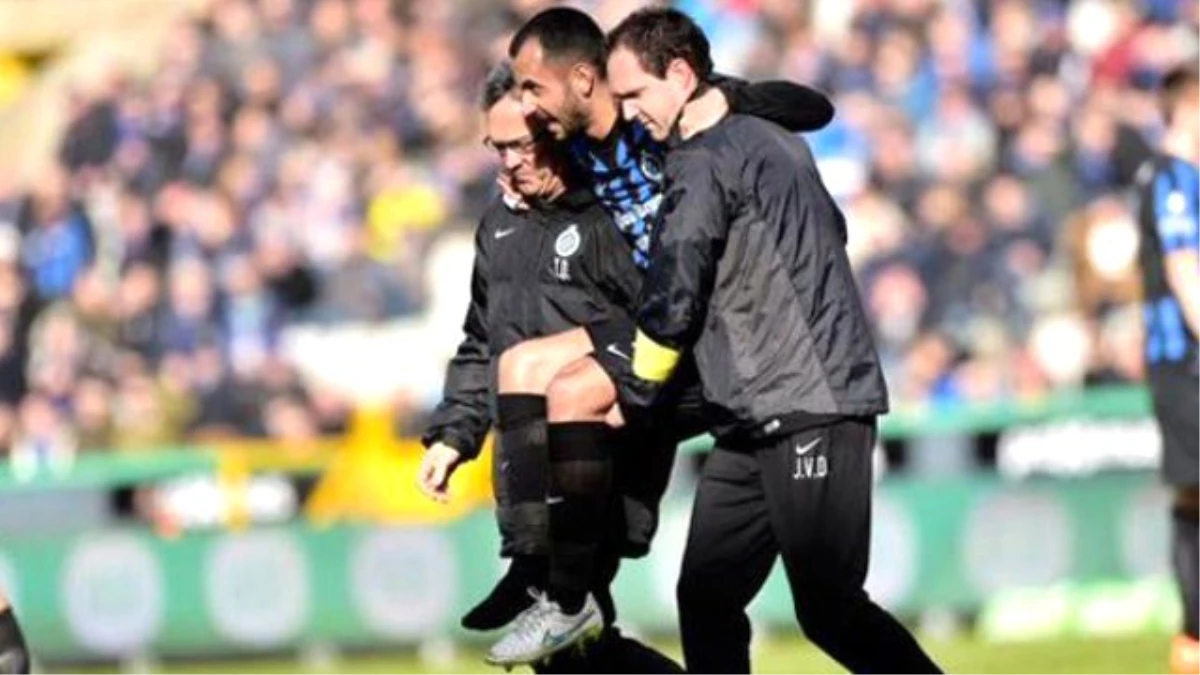 Club Brugge\'de Viktor Vazquez\'in Ayağı Kırıldı