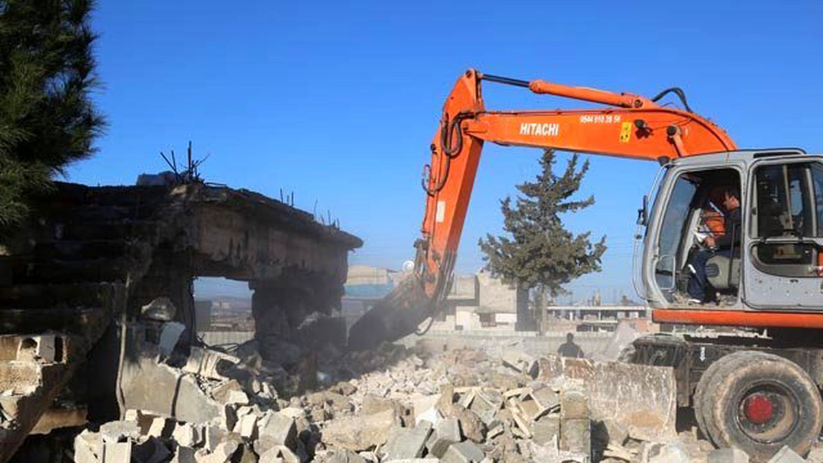 Eyyübiye\'de Kamulaştırılan Evler Yıkıldı