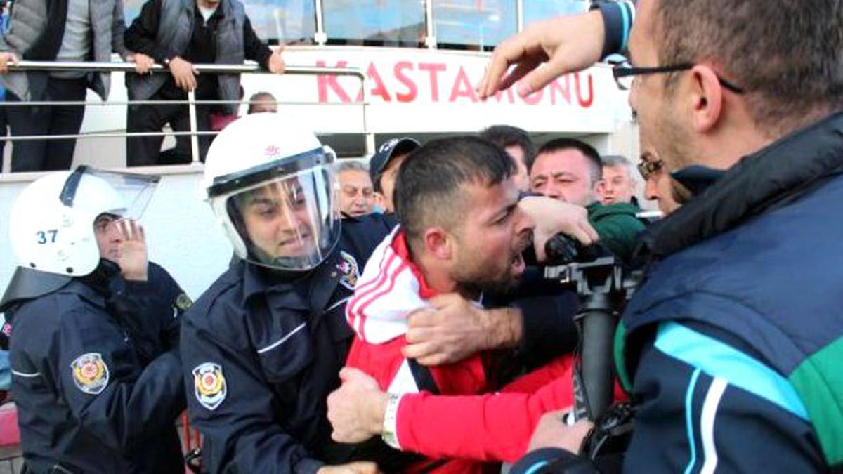 Kastamonu\'da Amatör Küme Maçında Kavga
