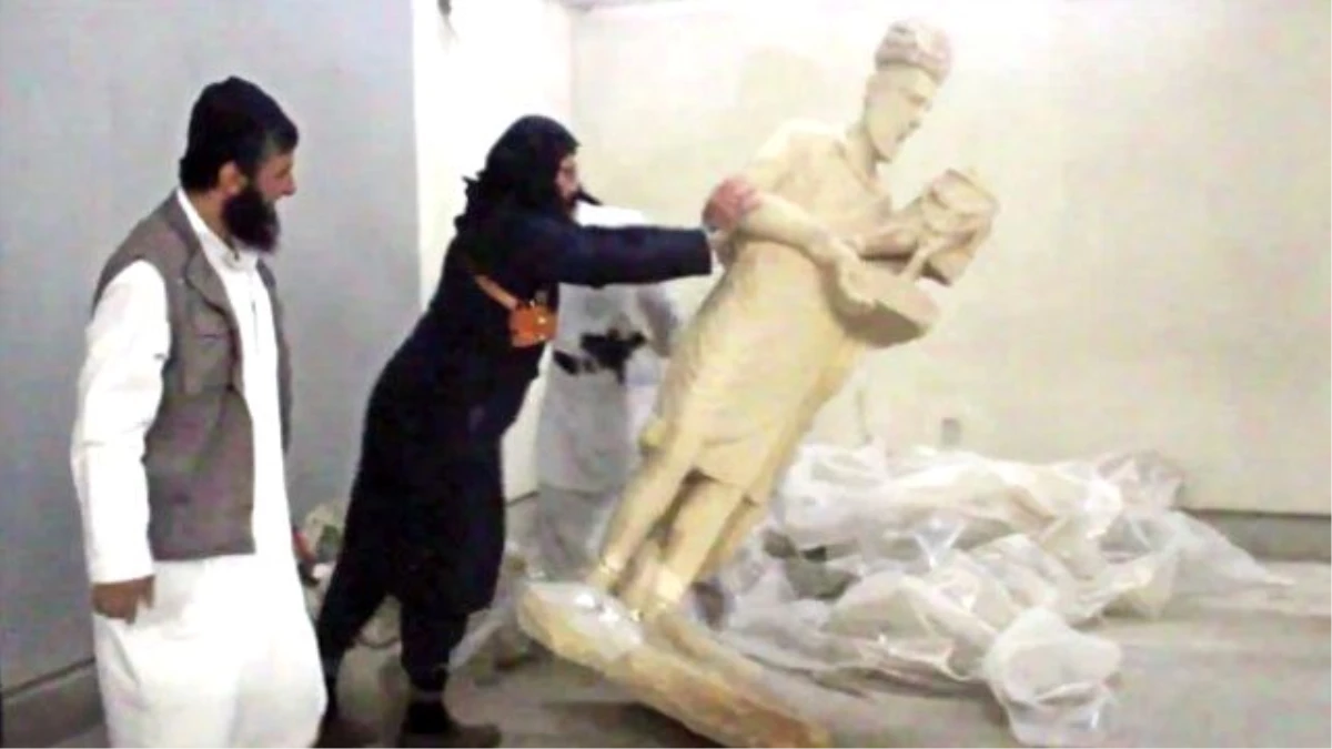 Musul Valisi: IŞİD\'in Müzede İmha Ettiği Eserlerin Sadece 2\'si Gerçekti