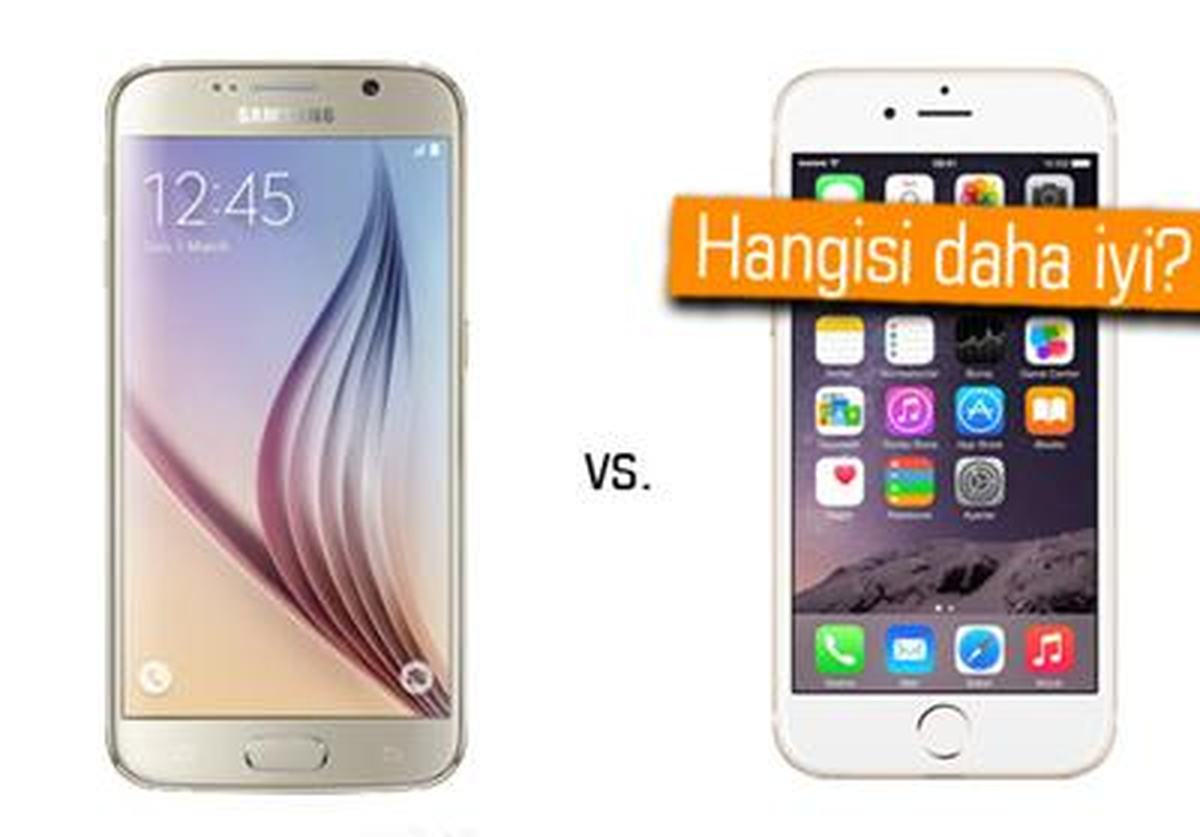Mwc 2015: Samsung Galaxy S6 ile Apple İphone 6 Karşı Karşıya