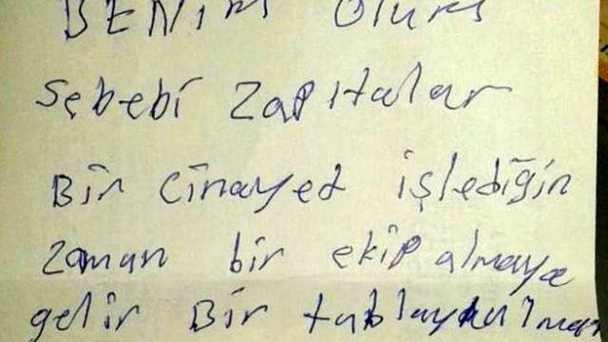Seyyar Satıcı "Benim Ölüm Sebebim Zabıtalar" Notu Bırakıp İntihar Etti