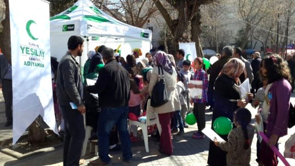 Yeşilay Standı Büyük İlgi Gördü