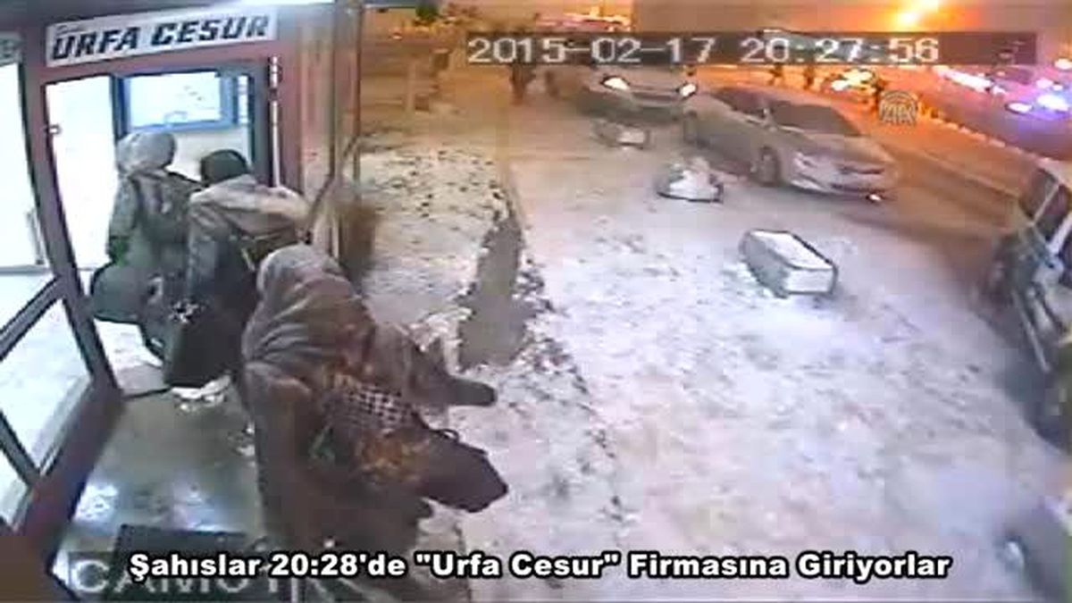 3 İngiliz Kız, Güvenlik Kamerasında