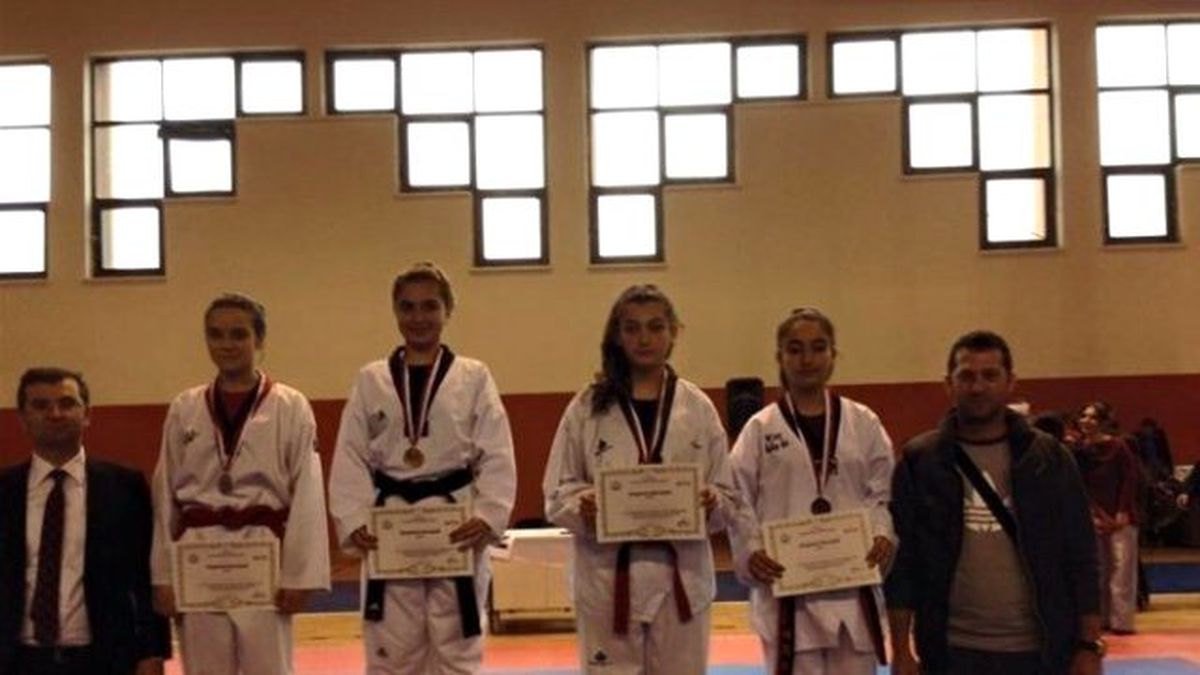 Bartın\'a Taekwondo\'da 4 Madalya
