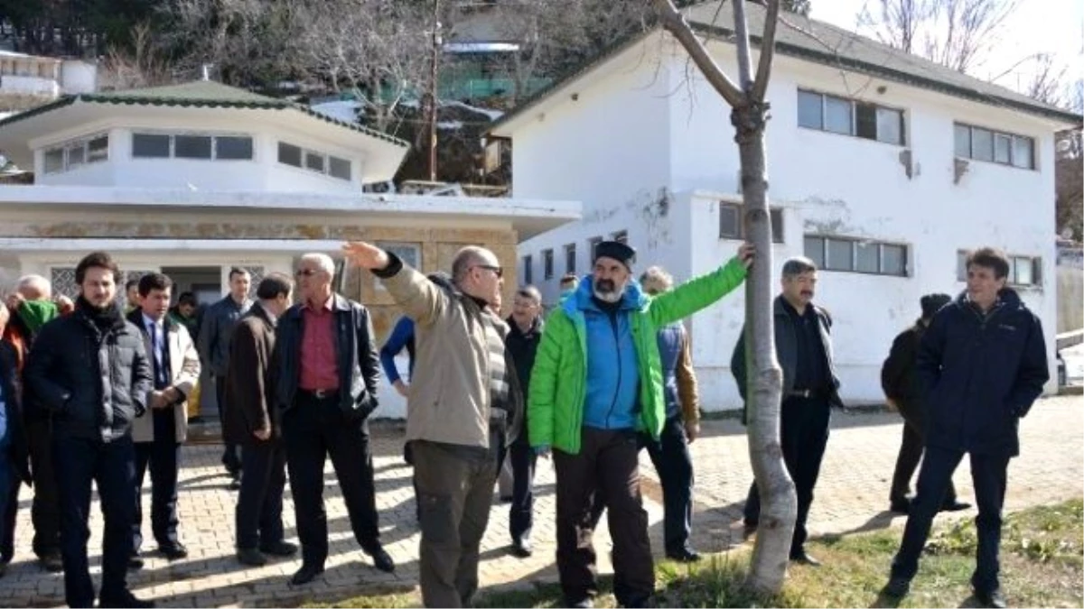 Başkan Erol Mehmet Yarar, Muratdağı Termal Kayak Merkezi\'ni İceledi