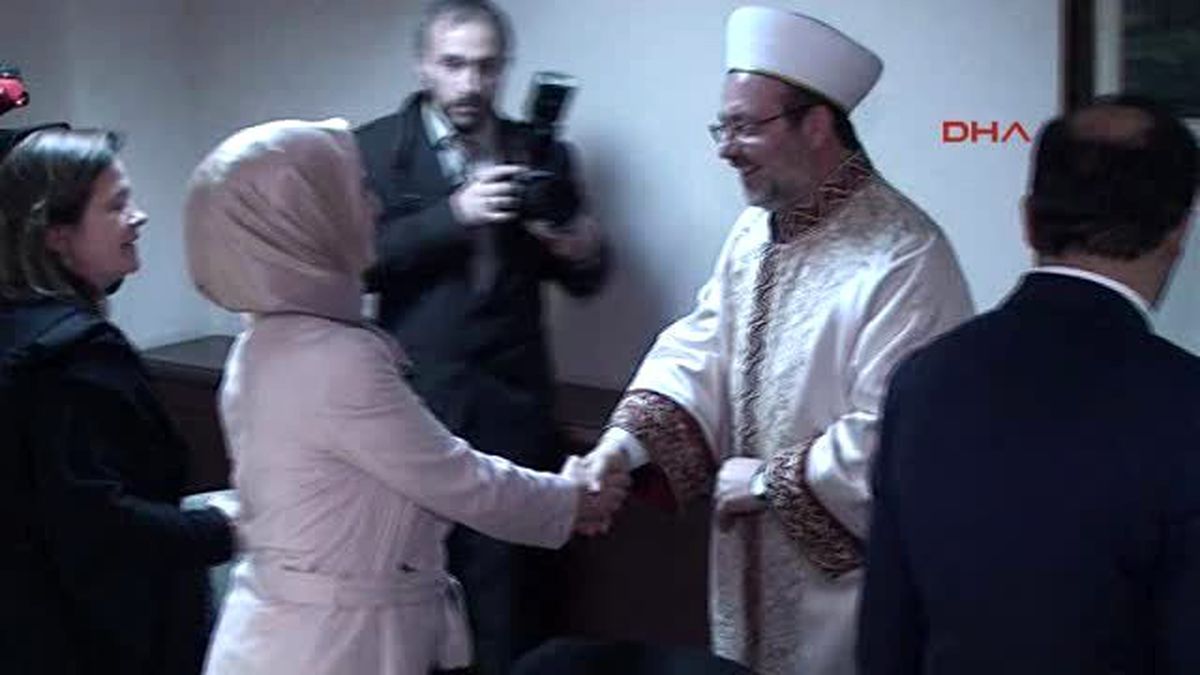 Diyanet Başkanı Görmez Belçikalı Milletvekilleriyle Görüştü
