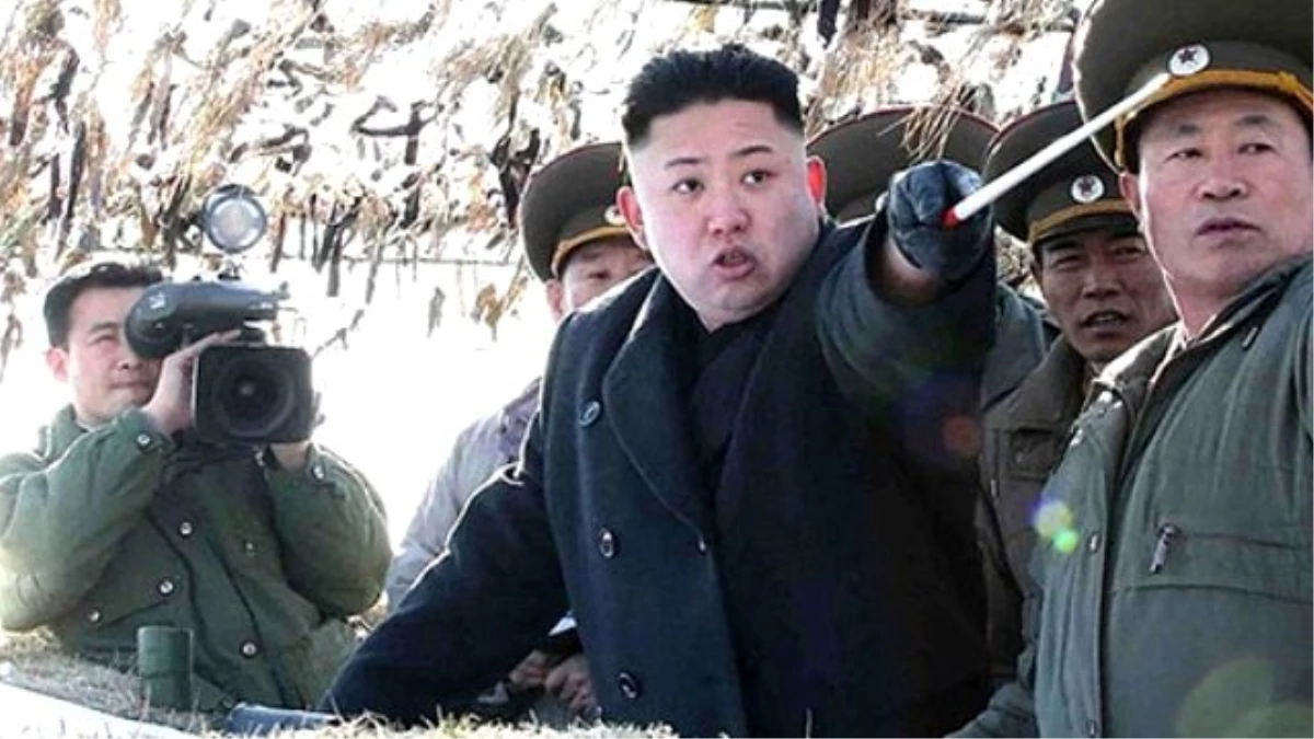 Güney Kore ve ABD\'nin Tatbikatına Kızan Kuzey Kore Füze Fırlattı