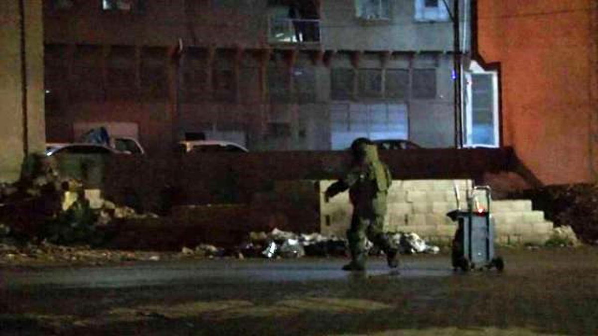 Işıklı Beton Parçası Bomba Paniğine Neden Oldu