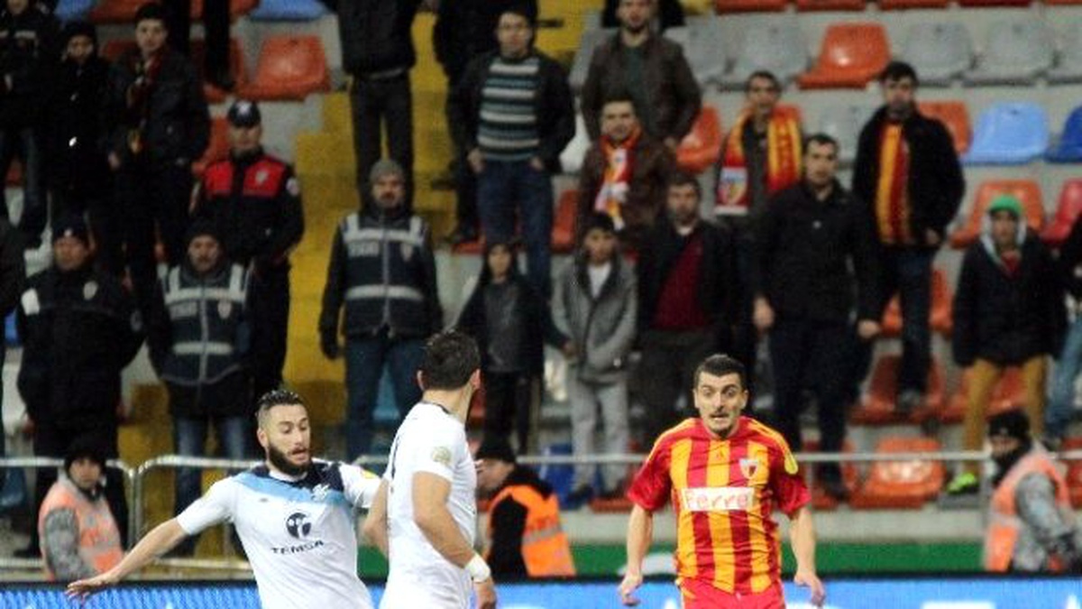 Kayserispor\'un İç Saha Bilançosu