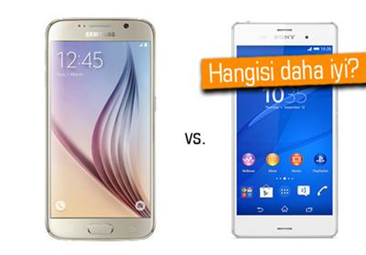 Mwc 2015: Samsung Galaxy S6 ile Sony Xperia Z3 Karşılaştırması