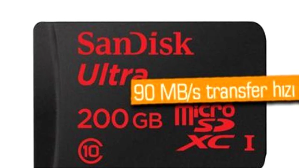 Mwc 2015: Sandisk, 200 Gb\'lık Microsd Kartını Tanıttı