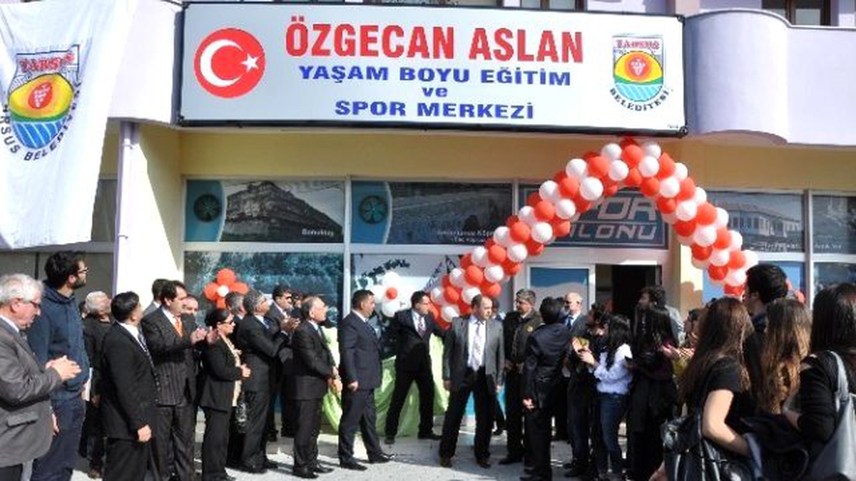 Özgecan Aslan\'ın İsmi Tarsus\'ta Yaşatılıyor