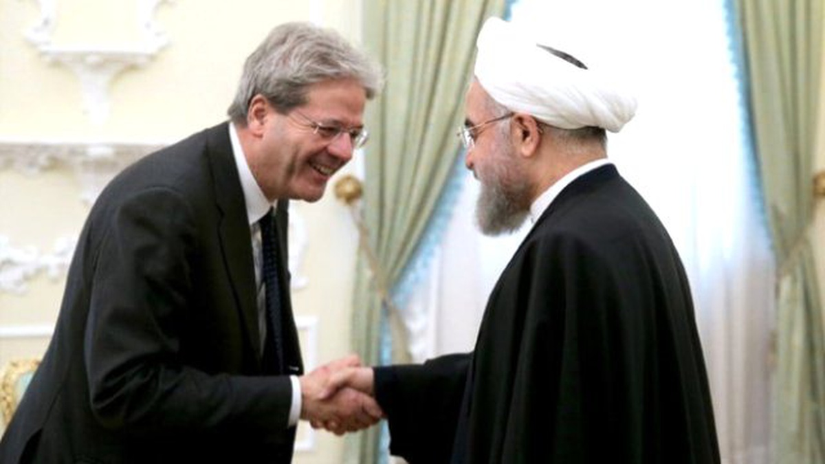 Ruhani, İtalya Dışişleri Bakanı Gentiloni\'yi Kabul Etti