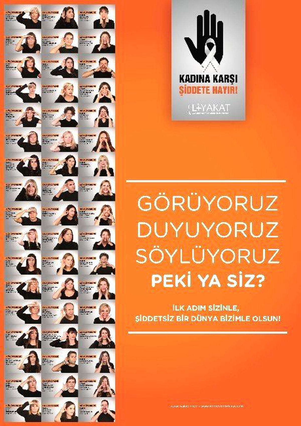 Şiddetsiz Bir Dünya Bizimle" Sergisi Optimum\'da