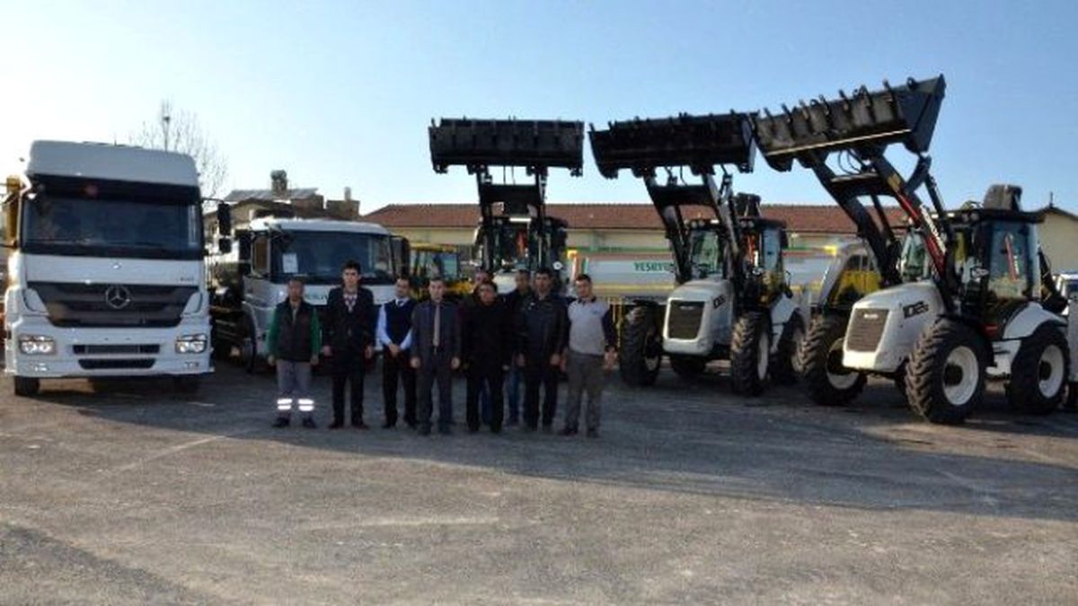 Yeşilyurt Belediyesi\'ne Araç Takviyesi