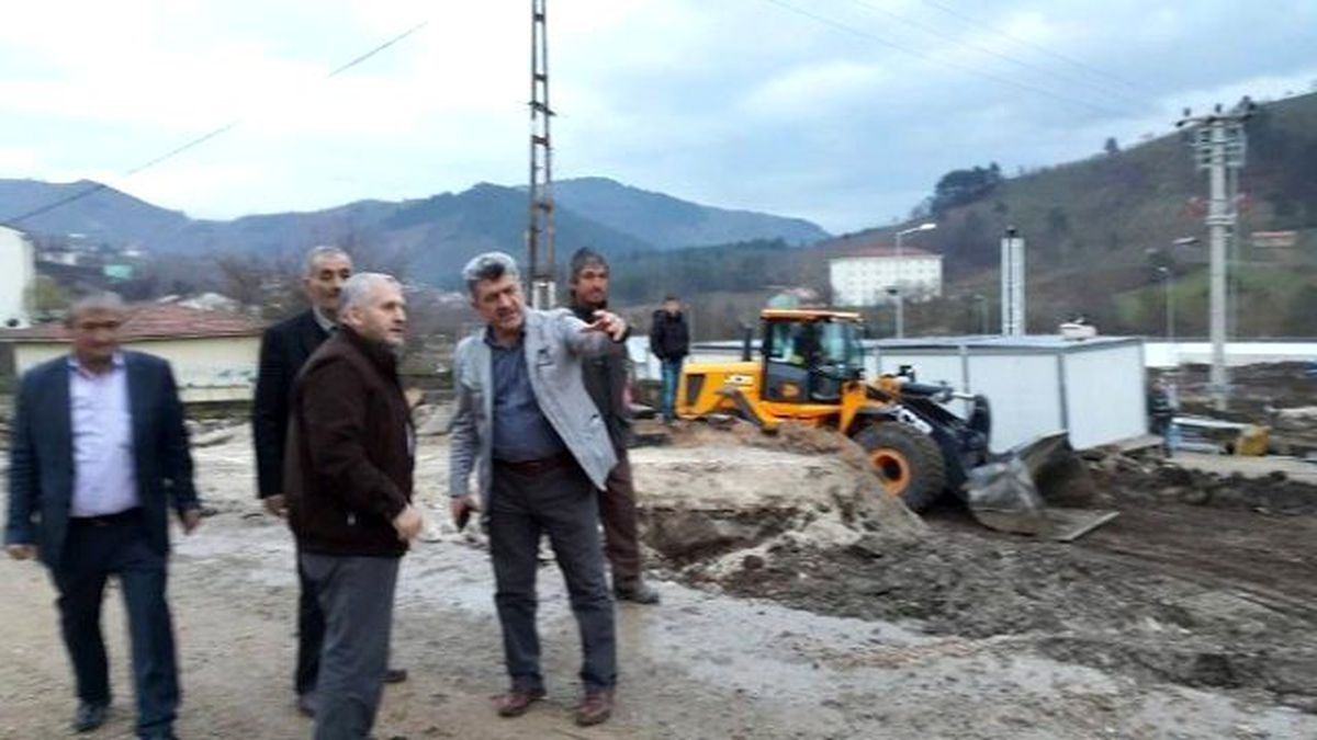 Yığılca Devlet Hastanesi Yolu Genişliyor