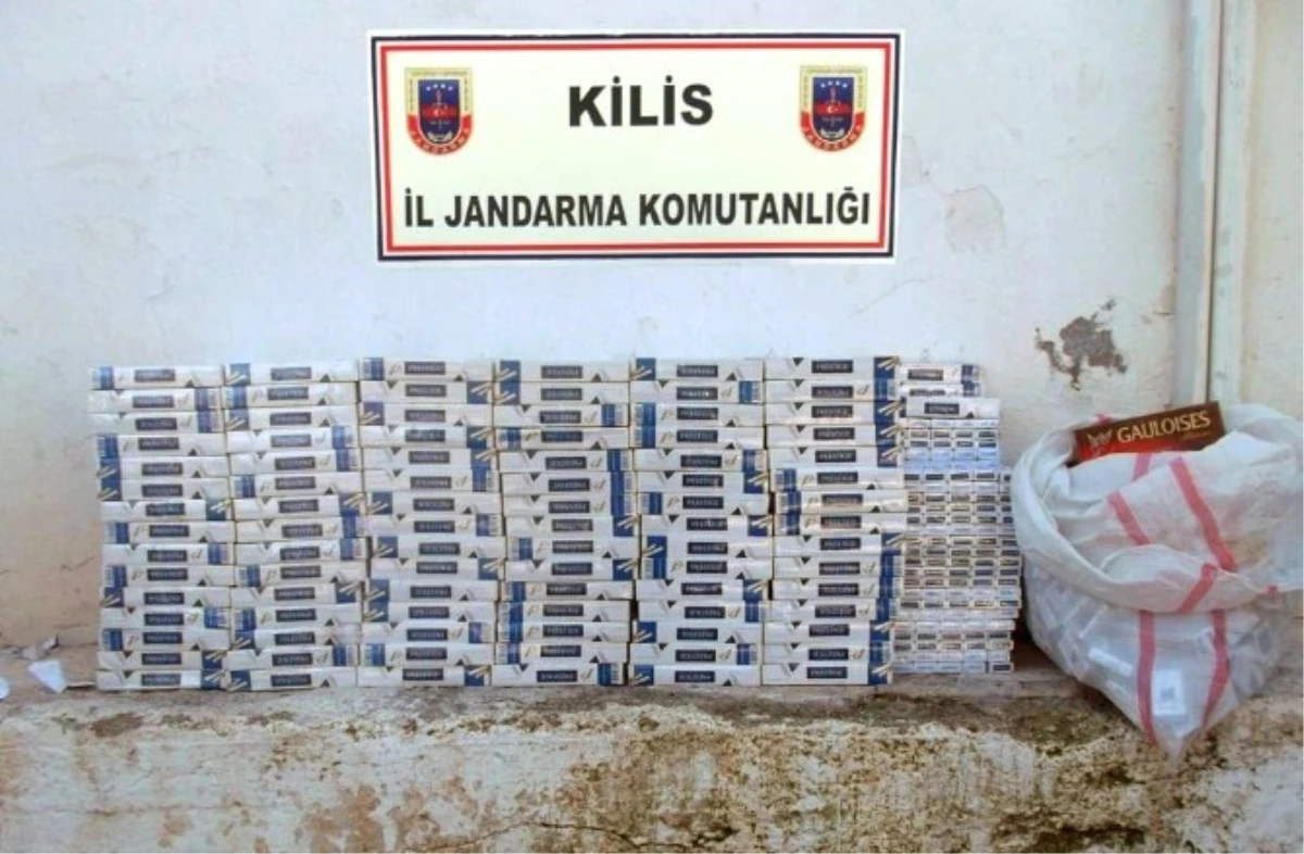 18 Bin 40 Paket Kaçak Sigara Ele Geçirildi