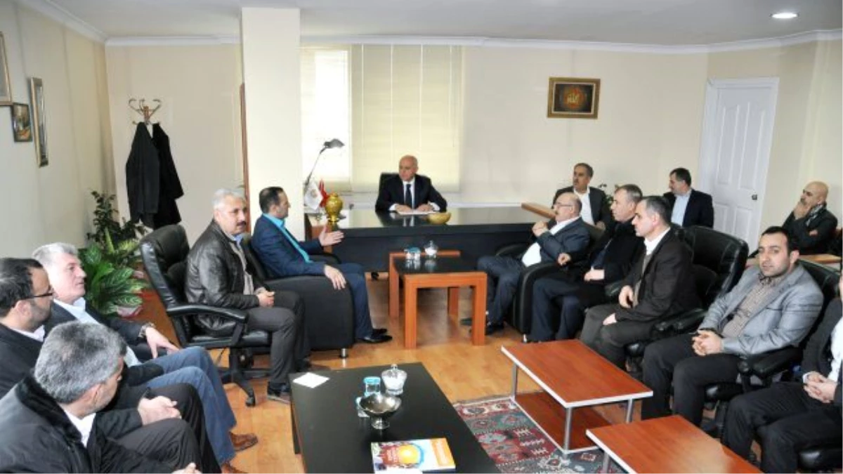 Başkan Aksoy\'a "Hayırlı Olsun" Ziyaretleri Hız Kesmiyor