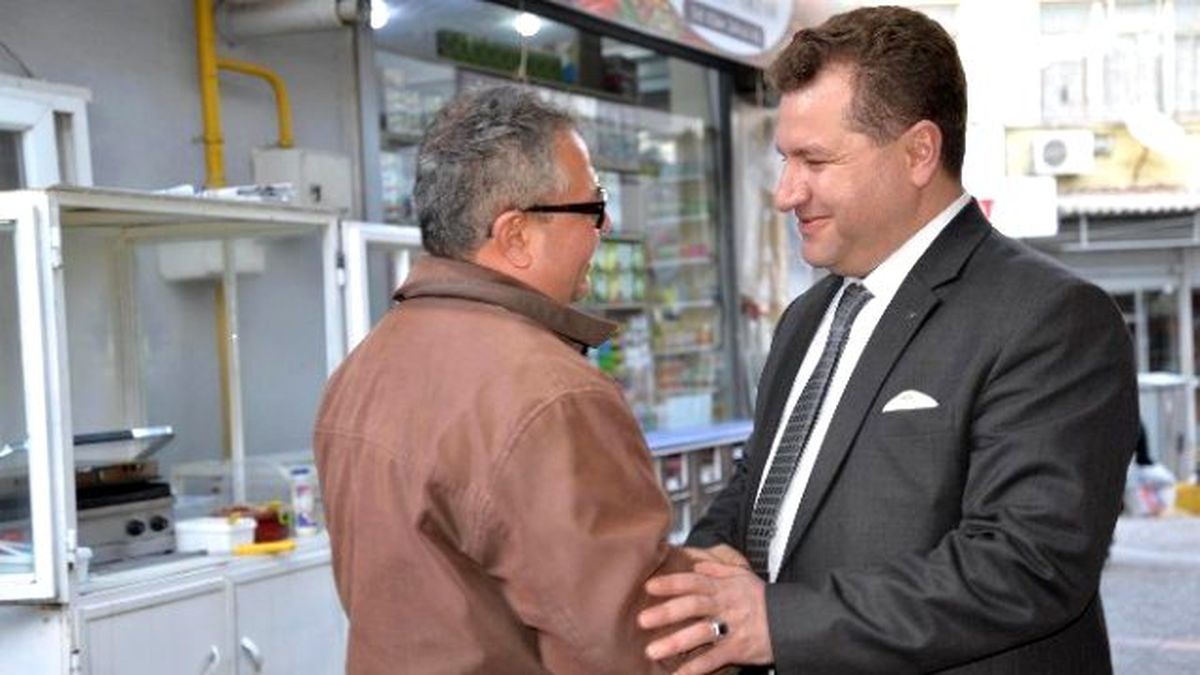 Başkan Yılmaz\'dan Esnaf Ziyareti