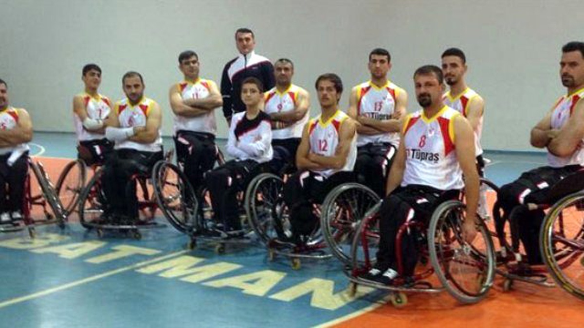 Batman Engelliler Basketbol Takımı Kızıltepe İle Karşılaşıyor