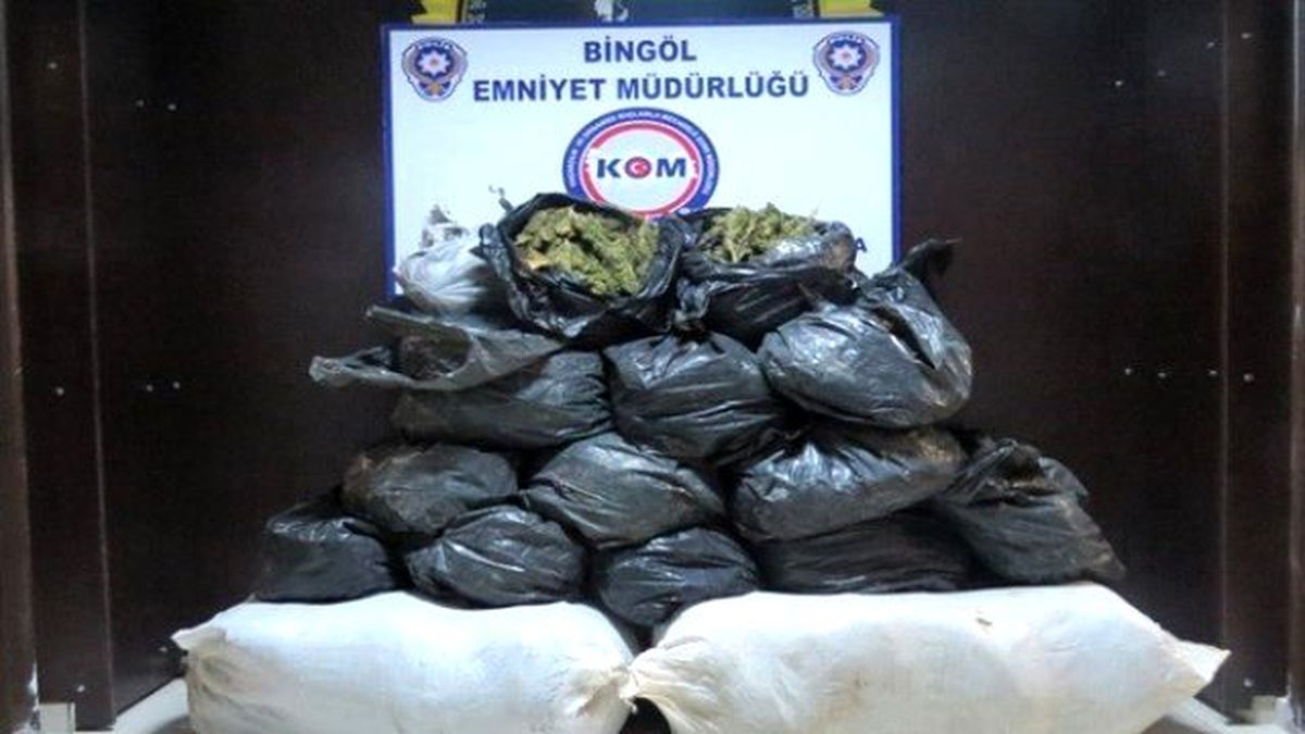Bingöl\'de Uyuşturucu Operasyonu