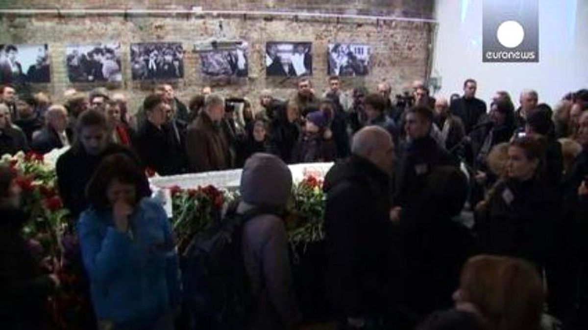 Boris Nemtsov Toprağa Veriliyor