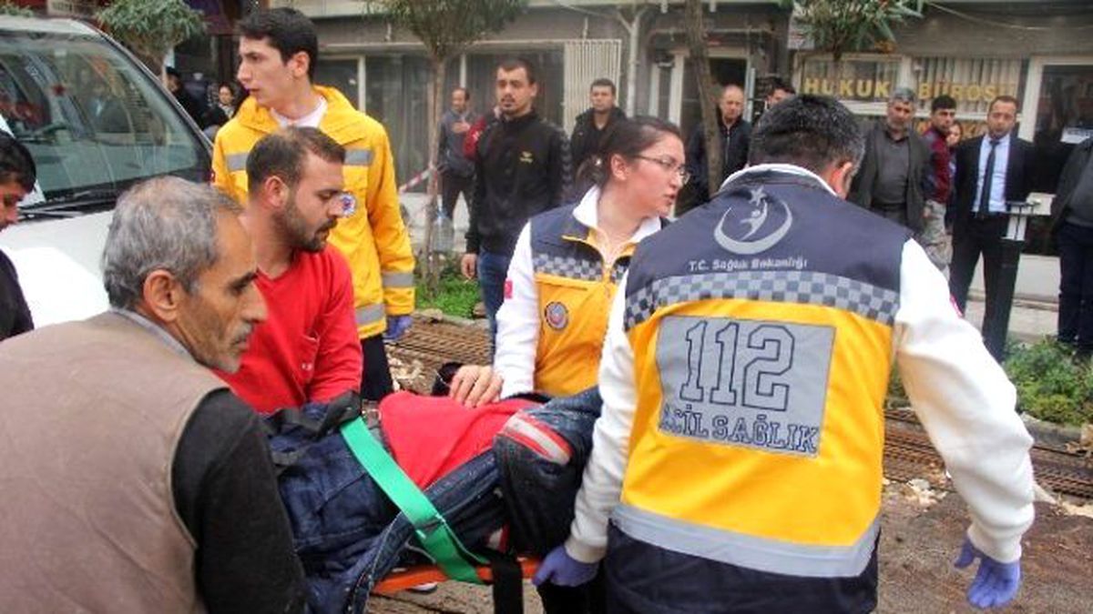 Çok Katlı Otopark İnşaatında Kaza