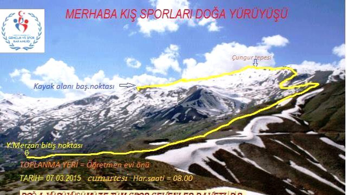 Hakkari\'de "Kış Sporları Doğa Yürüyüşü" Hazırlıkları