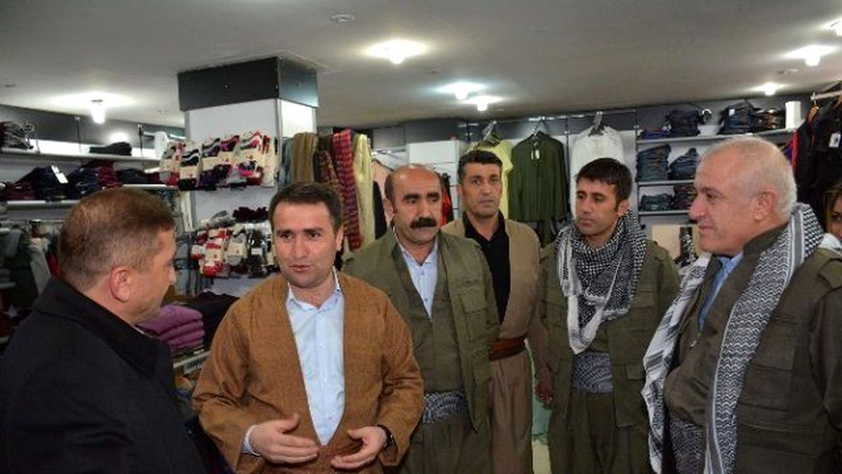 Hakkari Esnafına \'Kobani\' Teşekkürü