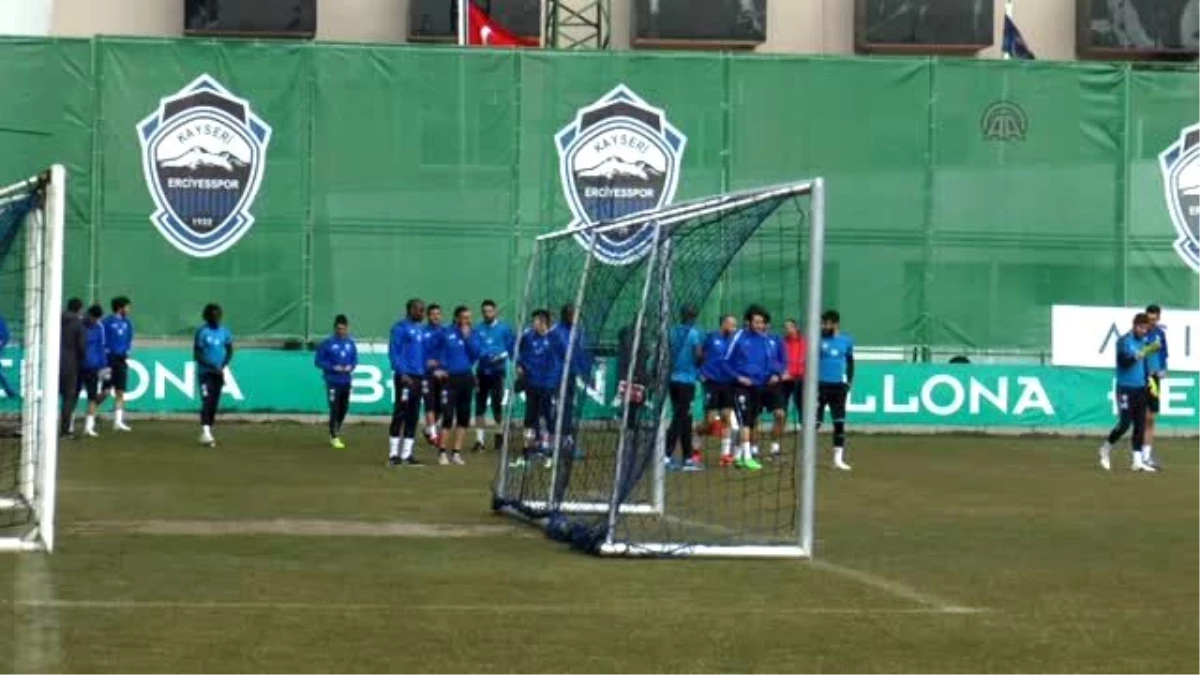 Kayseri Erciyesspor, Gençlerbirliği Maçı Hazırlıklarını Sürdürdü