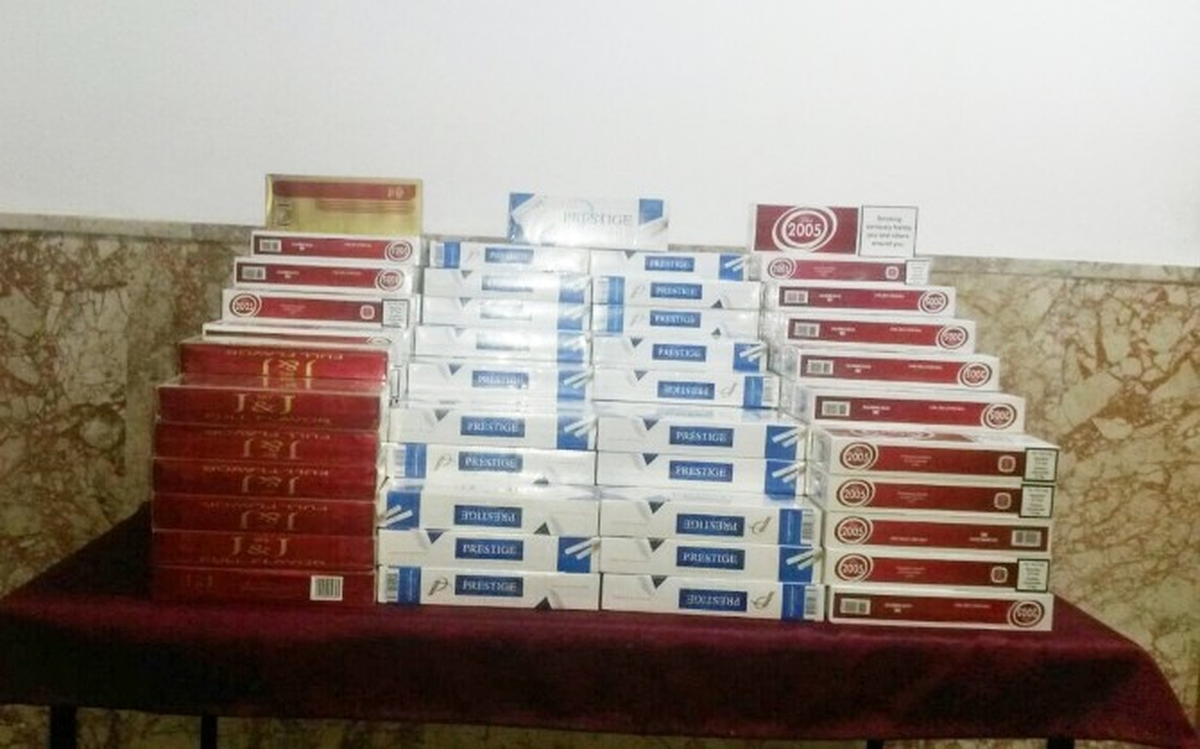 Manavgat\'ta Gümrük Kaçağı 3 Bin 70 Paket Sigara Ele Geçirildi