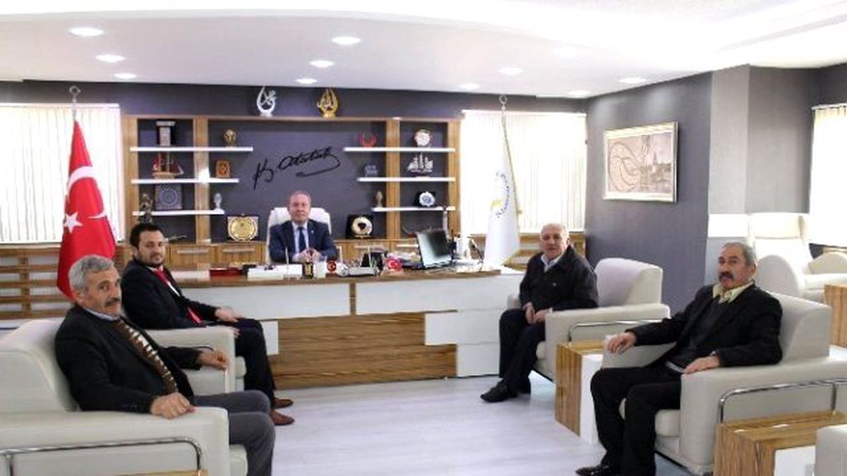 MHP\'den Başkan Şahiner\'e İade-i Ziyaret
