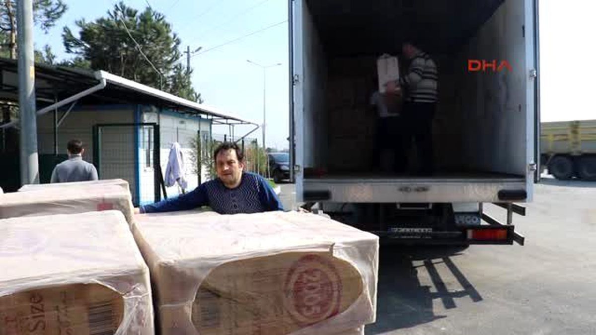 Samsun Kivi Yüklü Kamyonda 152 Bin Paket Kaçak Sigara