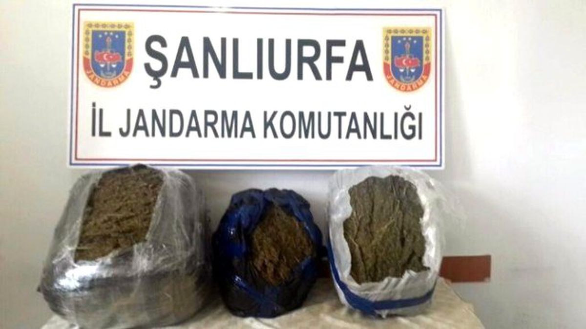 Şanlıurfa\'da 25 Kilo Kubar Esrar Ele Geçirildi