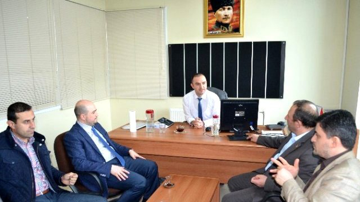 AK Parti Çerkezköy İlçe Teşkilatı, Yeni Atanan Müdürleri Ziyaret Etti