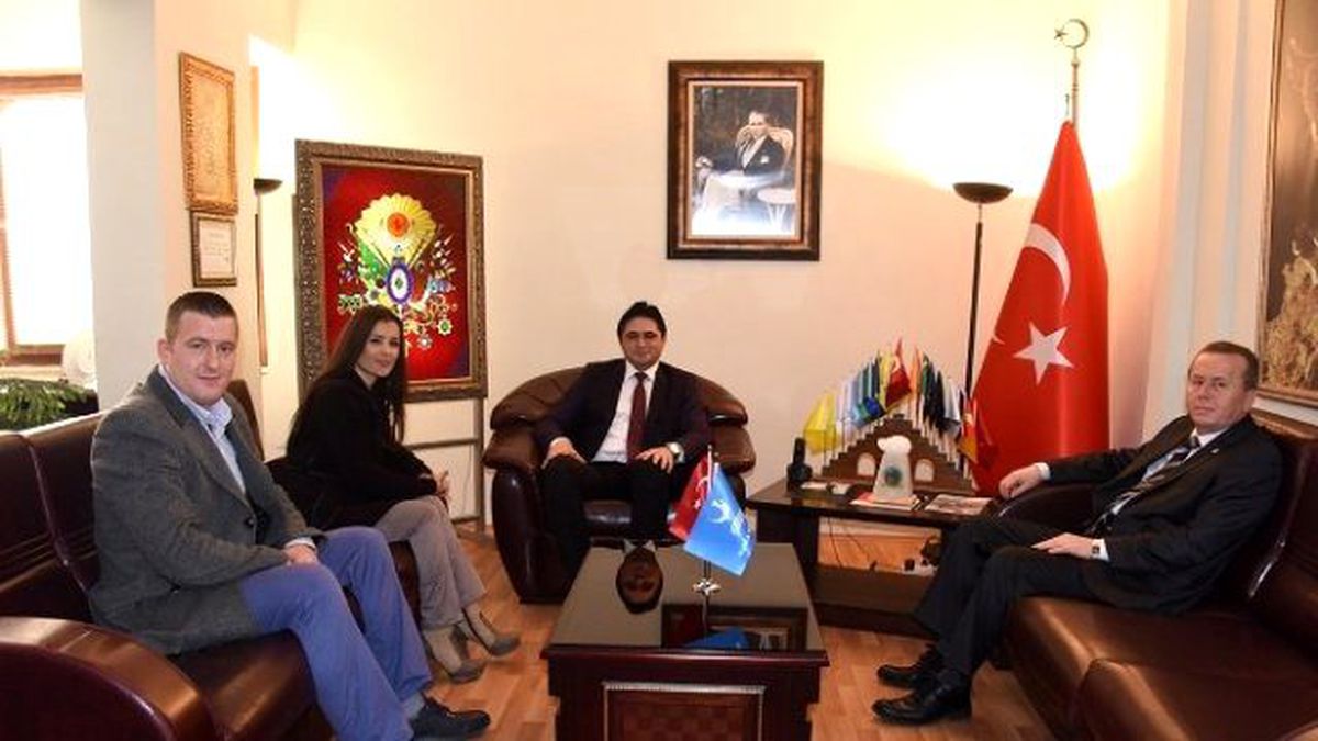 Anadolu Partisi Aliağa İlçe Başkanından Acar\'a Ziyaret