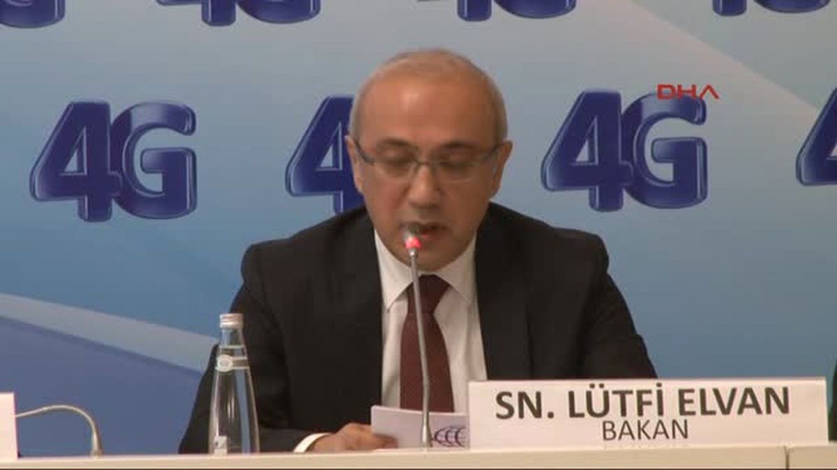 Bakan Elvan 4g Teknolojisini Anlattı