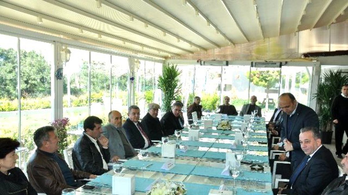 Başkan Kayalı Muhtarlarla Yemekte Buluştu