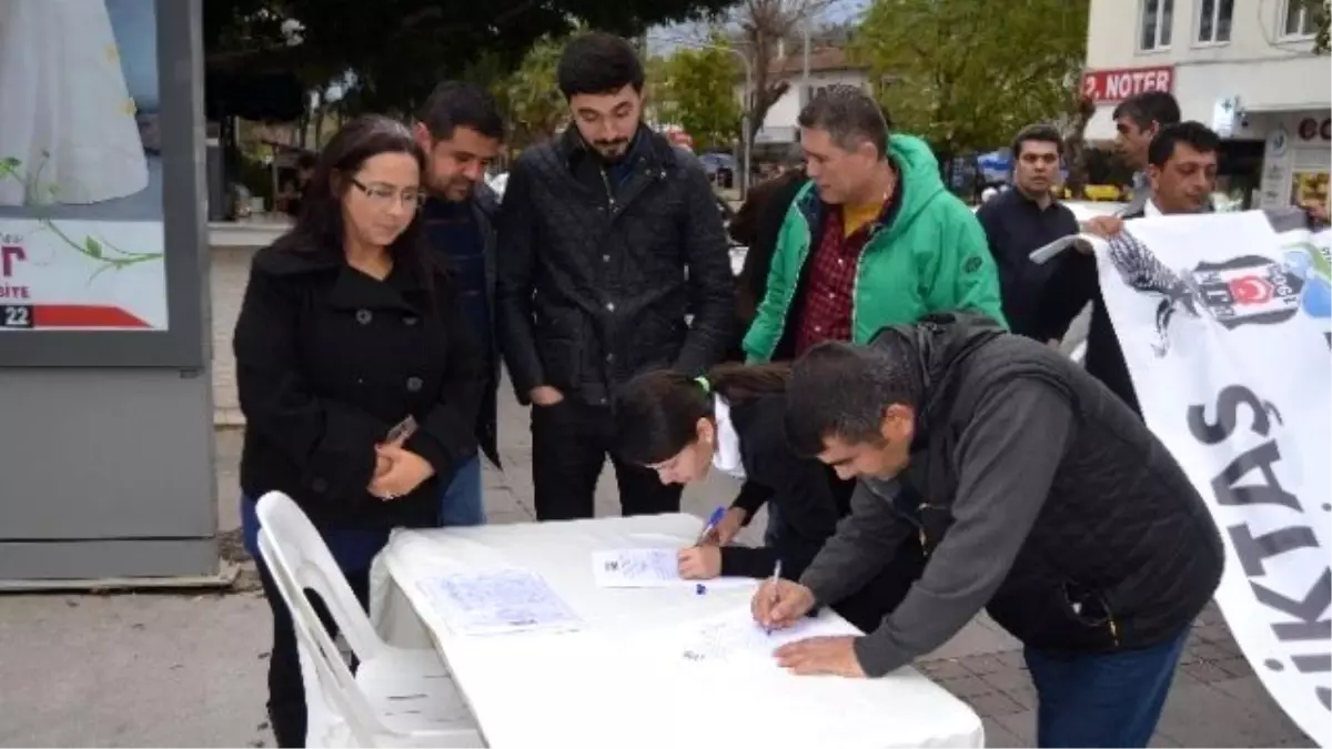 Beşiktaşlılardan, Fethiye\'nin İl Olması İçin Destek