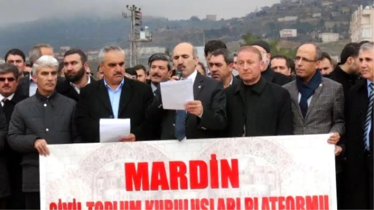 Mardin\'deki STK\'lardan Çözüm Sürecine Destek Açıklaması